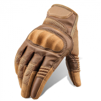 Тактические перчатки Sum B28 коричневые M-1