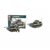 Конструктор WANGE Военный танк, 360 деталей-1