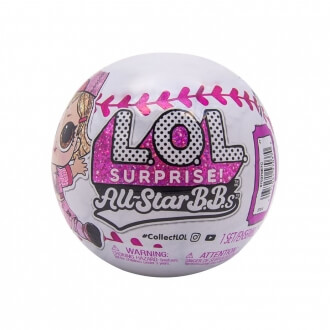 Кукла LOL Surprise All-Star B.B.s Sports Baseball Sparkly Dolls (Искрщиеся бейсболисты) с 8 сюрпризами (1 серия)-3