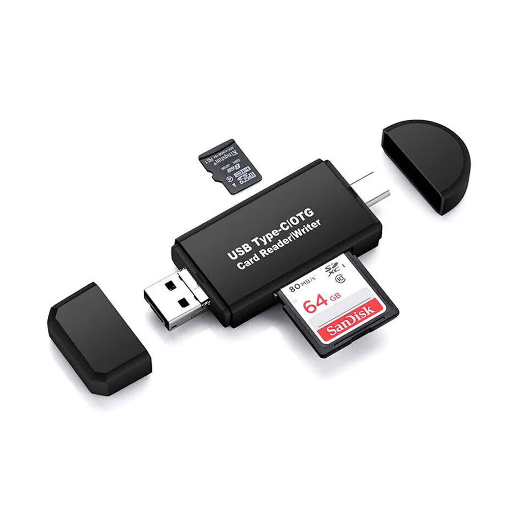 Купить uSB Картридер MOS для micro SD и SD 3 в 1 в Москве – лучшая цена от  интернет-магазина Maxmoll